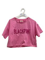 Blackpink-Themed Crop Top T-Shirt