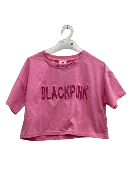 Blackpink-Themed Crop Top T-Shirt