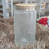 Jar w/ Cork Lid Pineapple