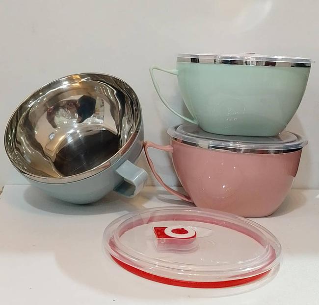 Stainless Steel Instant Noodle Bowl