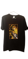 Zenitsu Agatsuma Embroidery T-Shirt