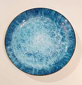 Ceramic Plate Nordic Blue 7.5